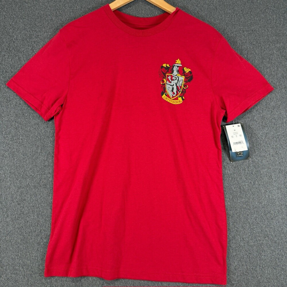 Harry Potter Gryffindor Crest T-Shirt Mens M Maroon Red NWT